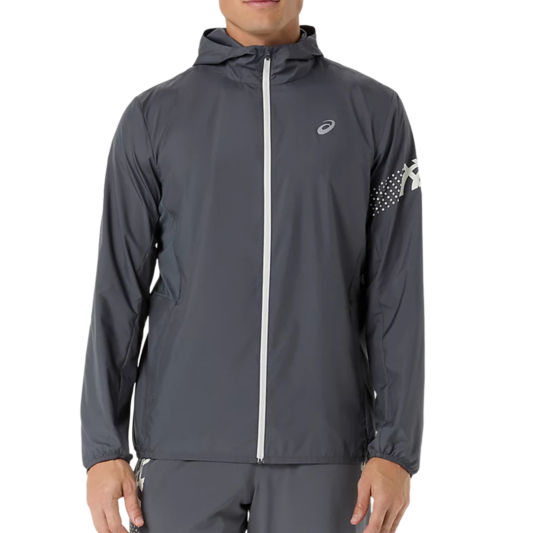 Asics Mens Icon Jacket - Carrier Grey