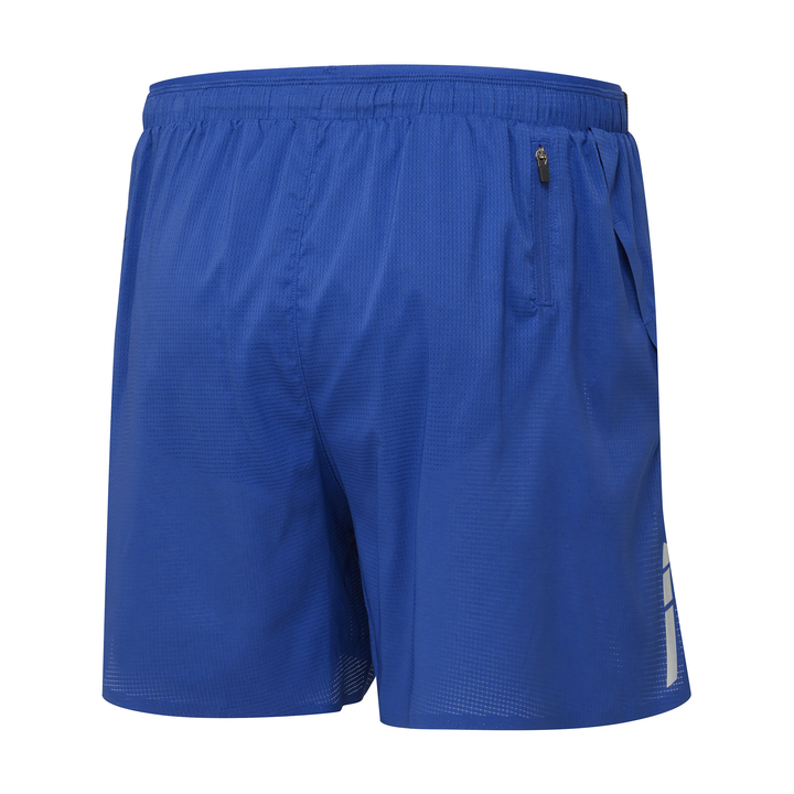 Short Ronhill Tech Race 5" pour hommes - Cobalt foncé/Vert fluo - SS26