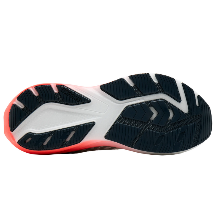 Brooks Womens Ghost Amp - Shower/Coral/Strawberry - Neutral - AW26