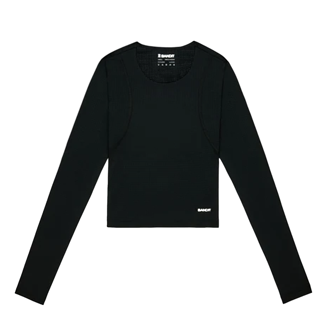 Bandit Womens Geomesh Eclipse Long Sleeve - Black - AW26