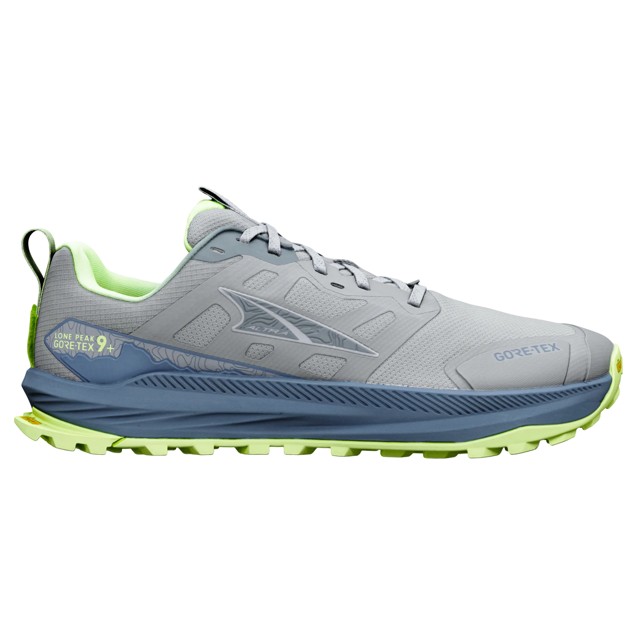 Altra Mens Lone Peak 9+ GTX - Ultimate Grey/Turbulence - Trail - AW26