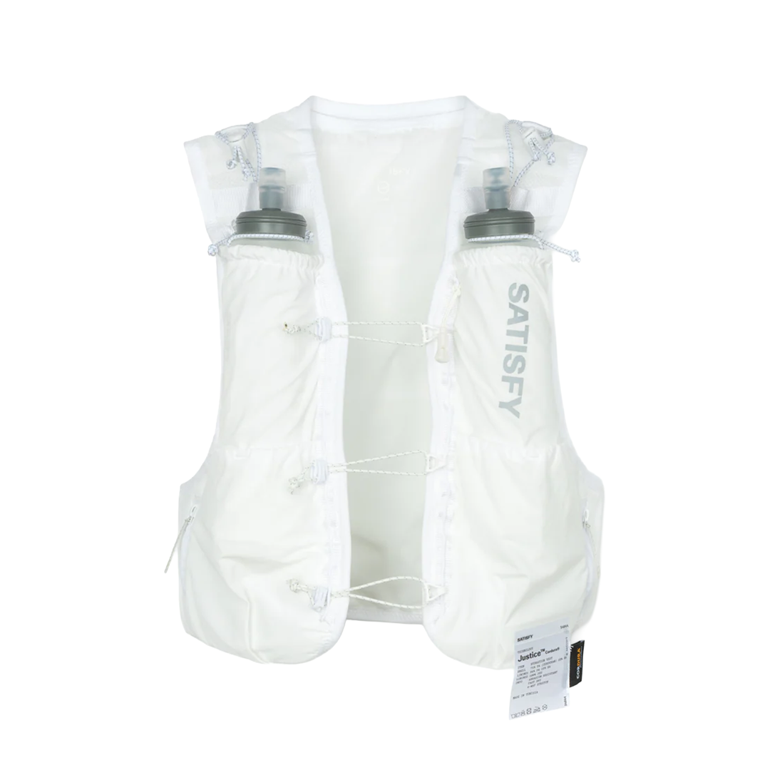 Gilet d'hydratation Satisfy Justice Cordura 5L - Blanc cassé - SS26