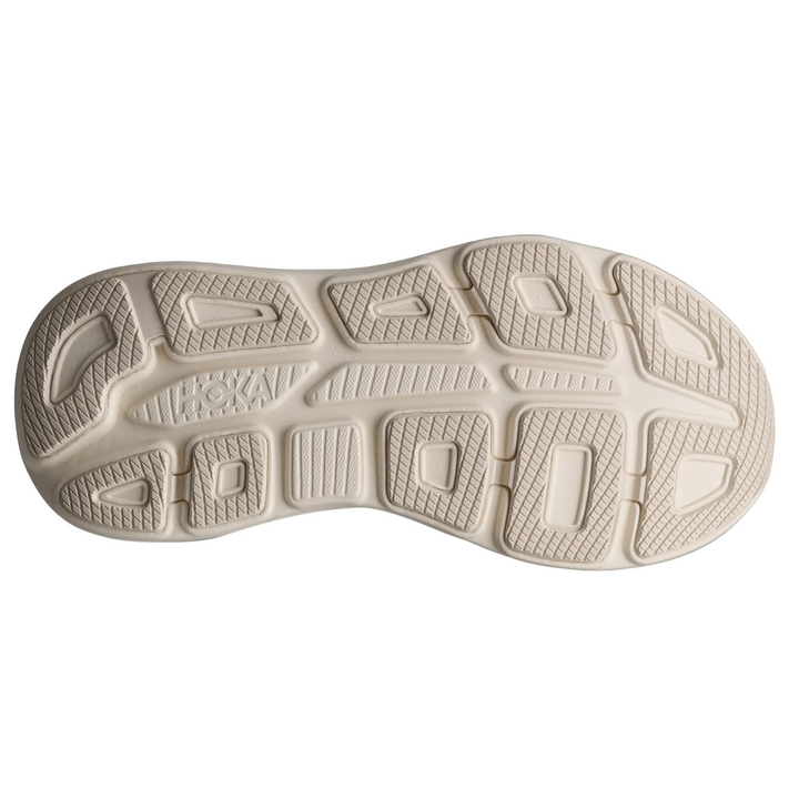 Hoka Womens Bondi 9 GLM - Alabaster/Mineral Blue - Neutral - AW26
