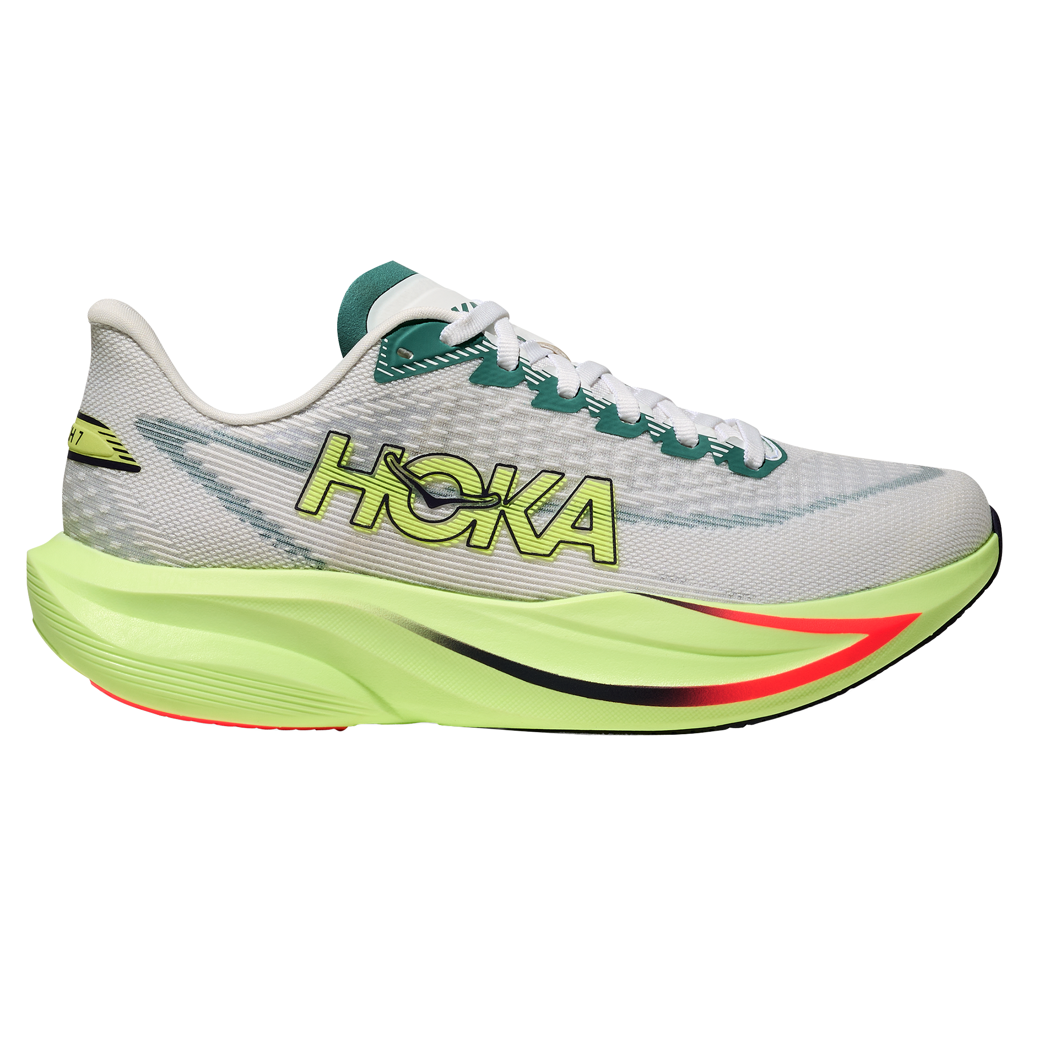 Hoka Mens Mach 7 - Frost/Neon Yuzu - Neutral - SS26