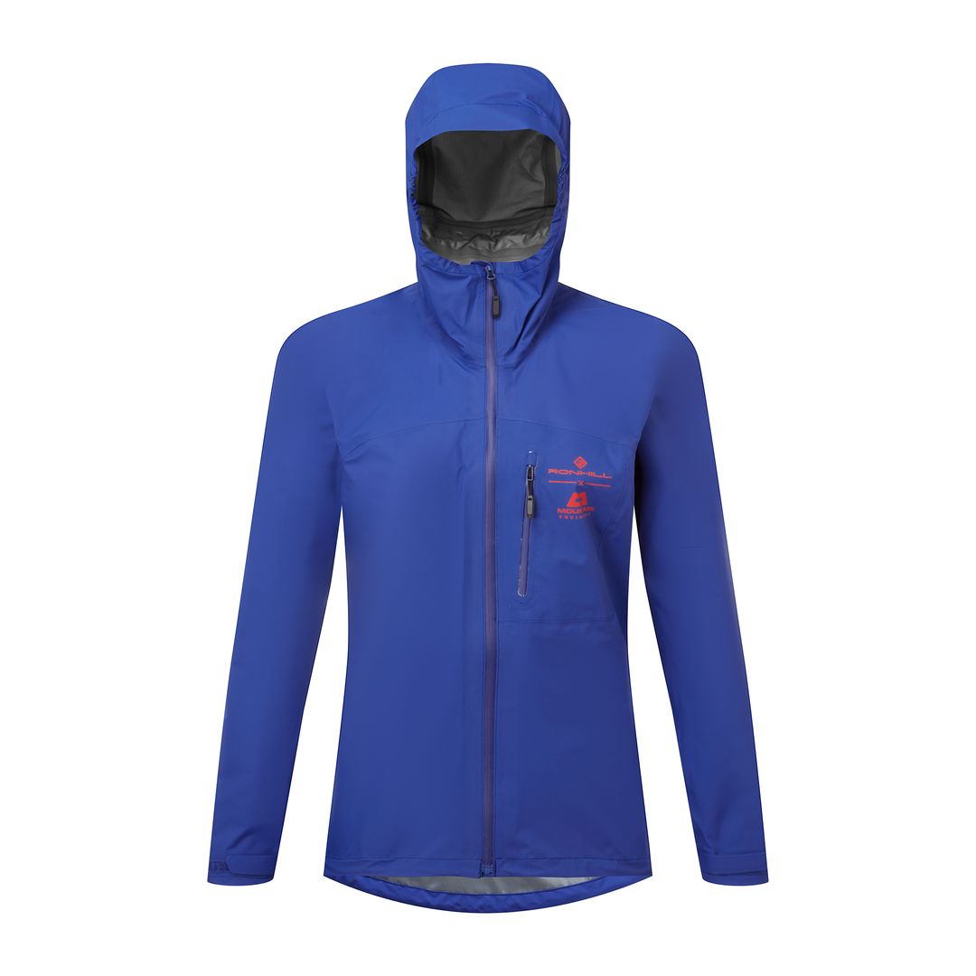 RonHill Womens Tech Gore-Tex Mercurial Jacket 2 - Blue Violet/Sumac - AW26