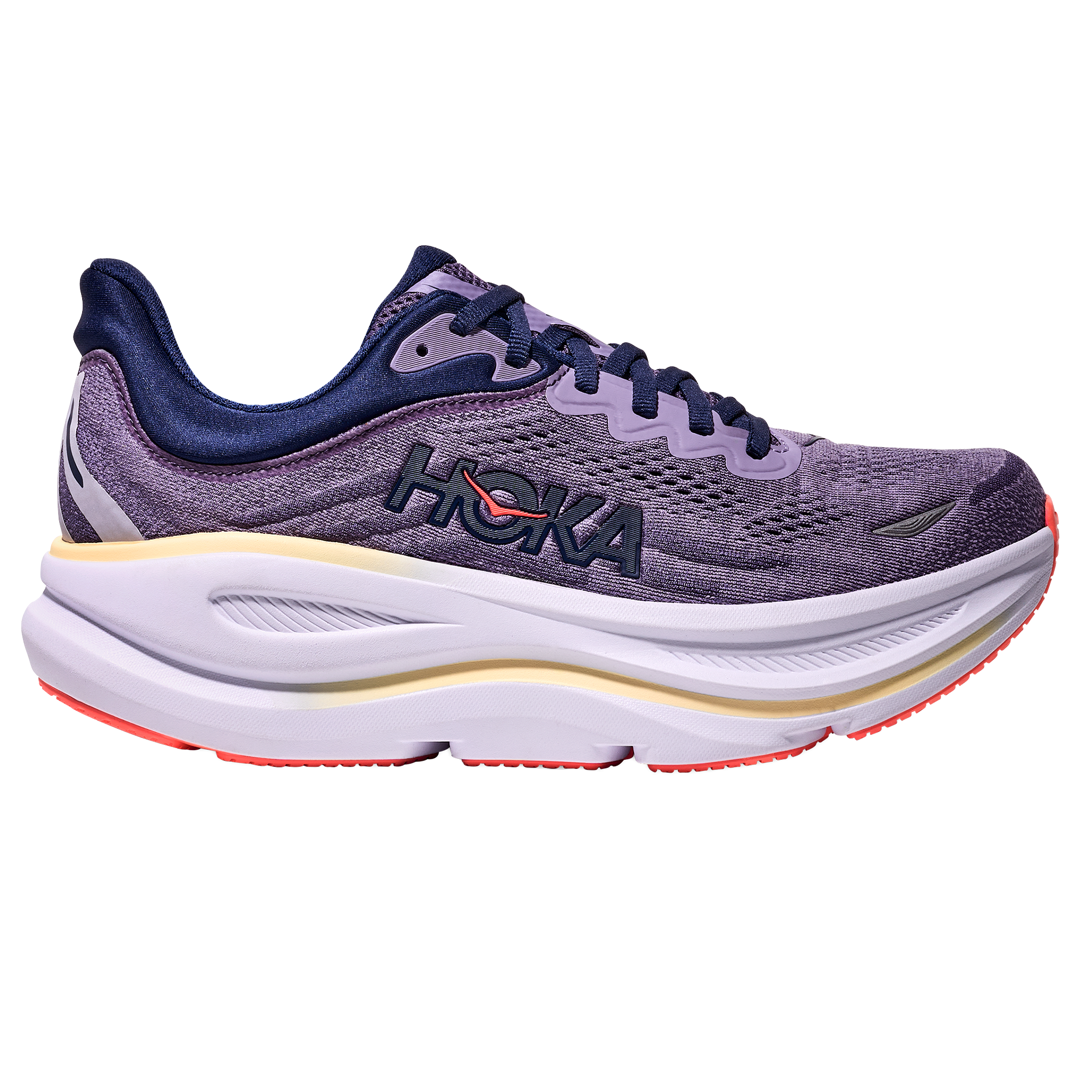 Hoka Womens Bondi 9 - Berry Jam/Berry Patch - Neutral - SS26