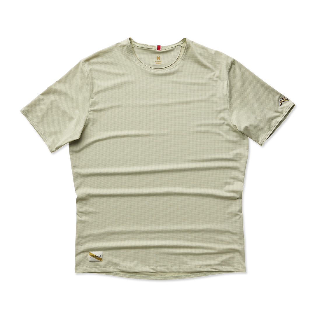 Tracksmith Mens Twilight Tee - Alfalfa - AW26