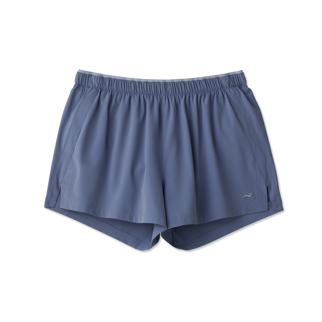 Tracksmith Womens Twilight Woven Shorts - Tempest - AW26