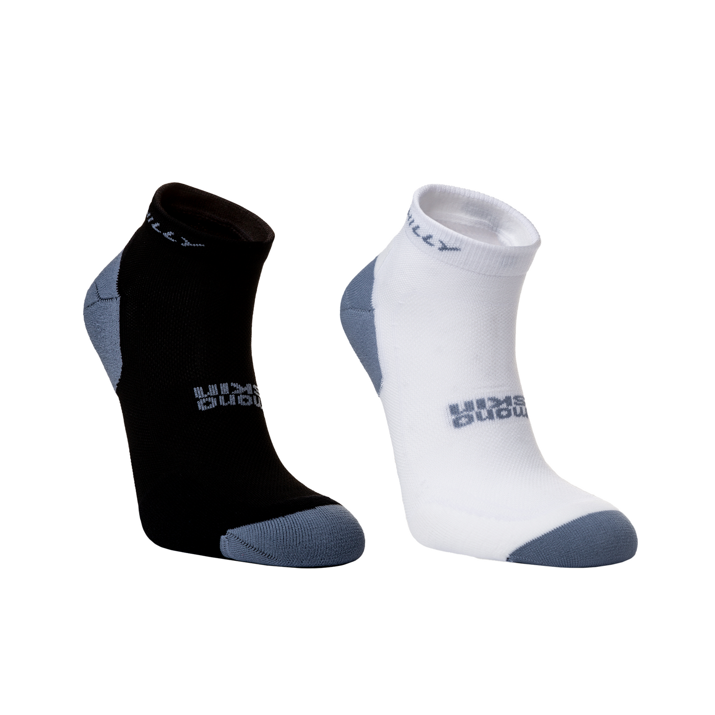 Hilly Active Quarter Min Twin Pack - White/Black/Grey