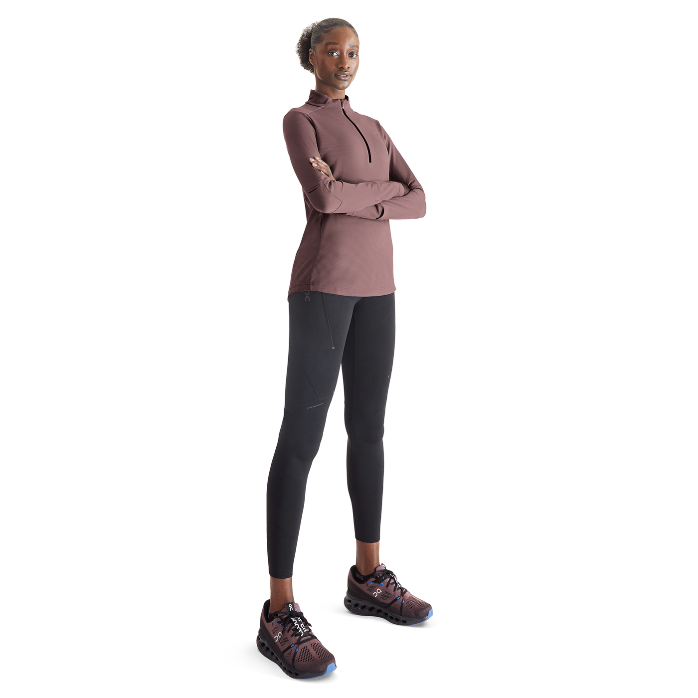 On Womens Climate Shirt - Grape