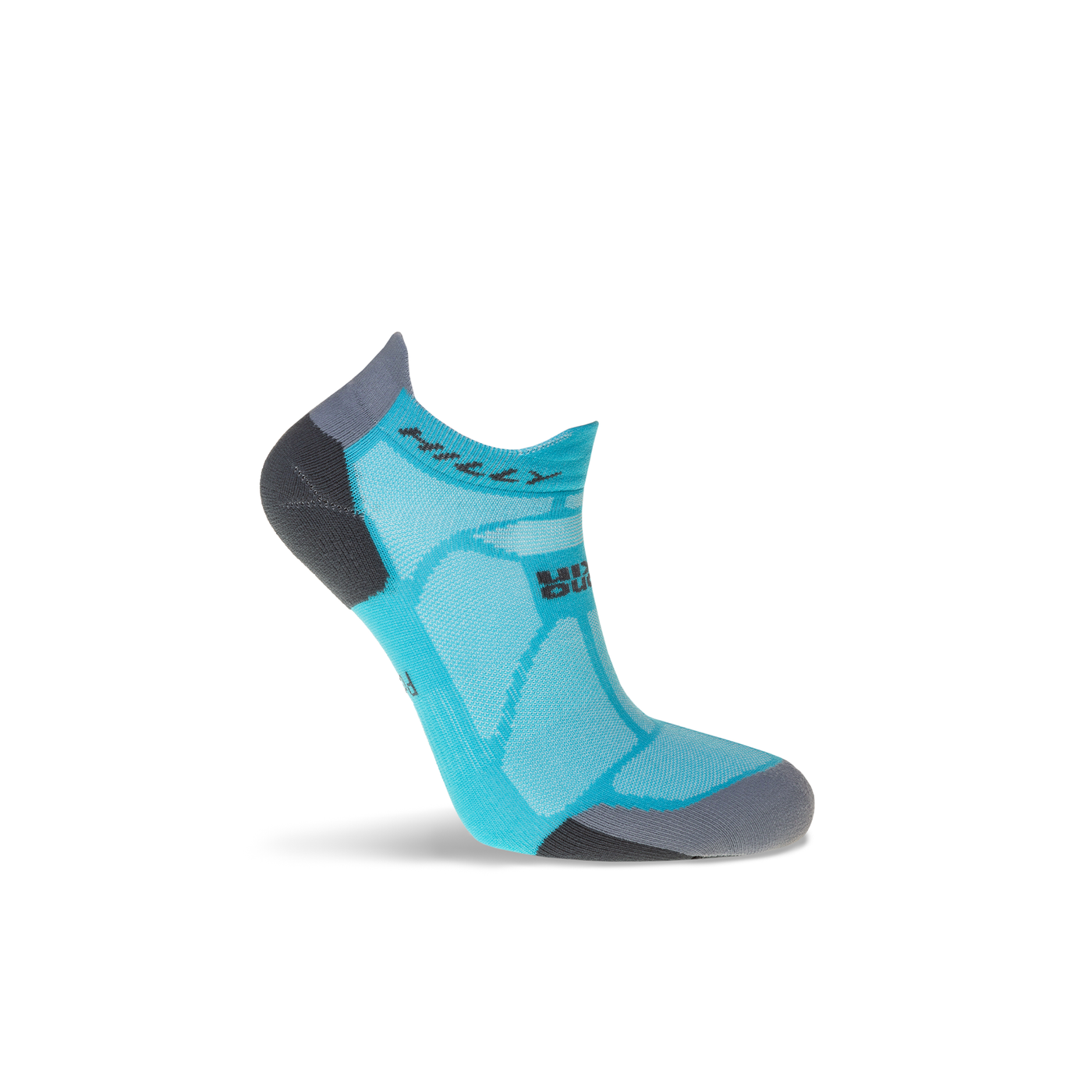 Hilly Womens Marathon Fresh Socklet - Peacock/Charcoal