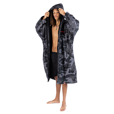 Dryrobe Advance Long Sleeve - Black/Camo