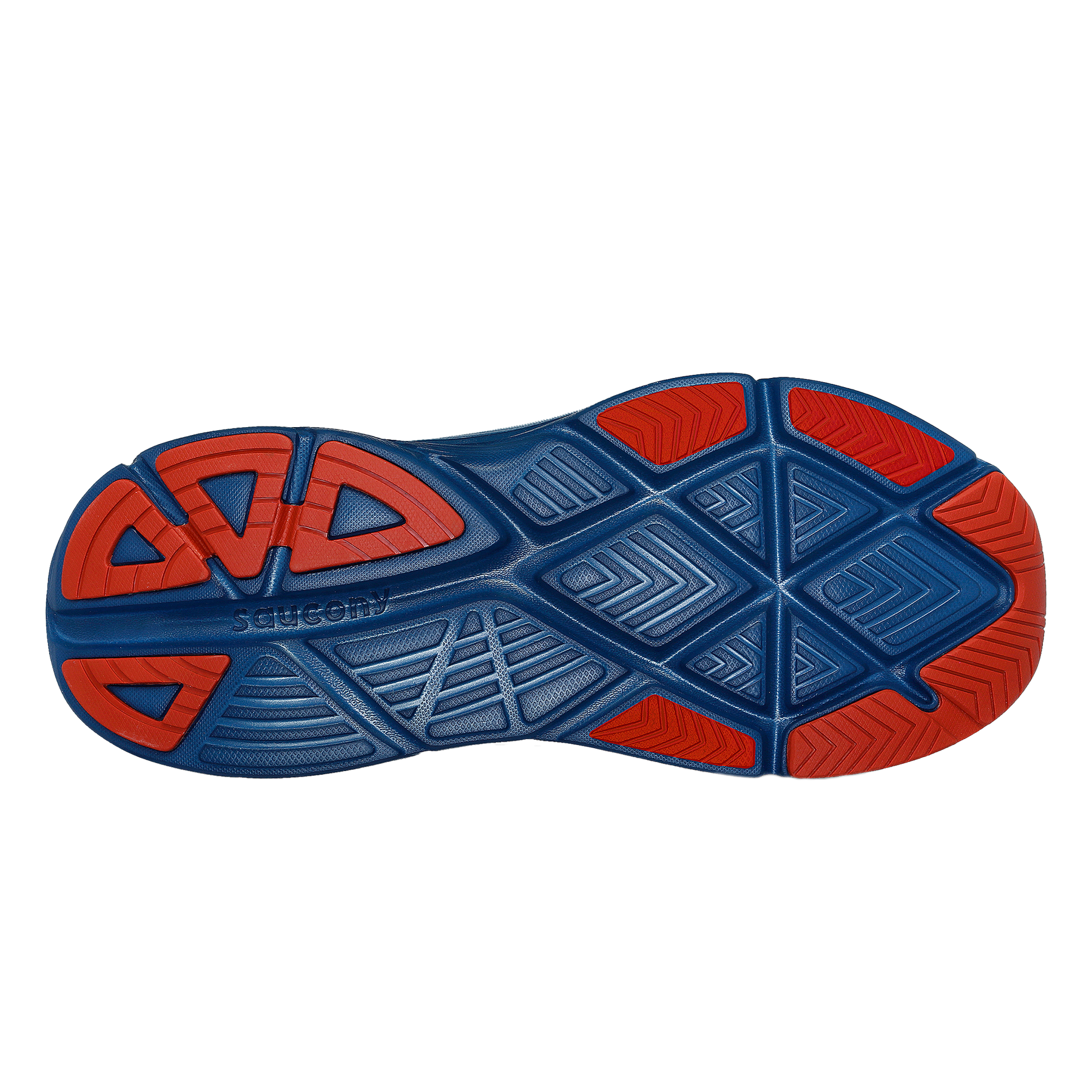 Saucony Mens Guide 17 White Navy Stability Run North West