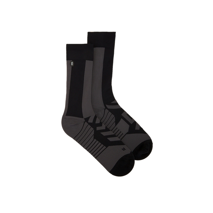 On Performance High Sock Womens - Black/Shadow