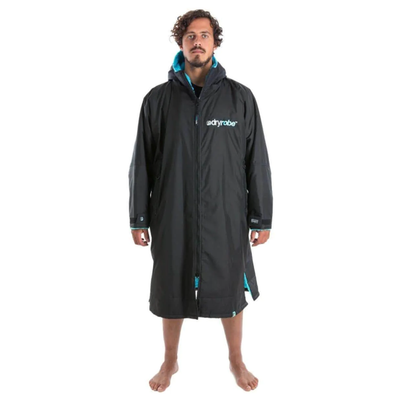 Dryrobe Advance Long Sleeve - Black/Blue