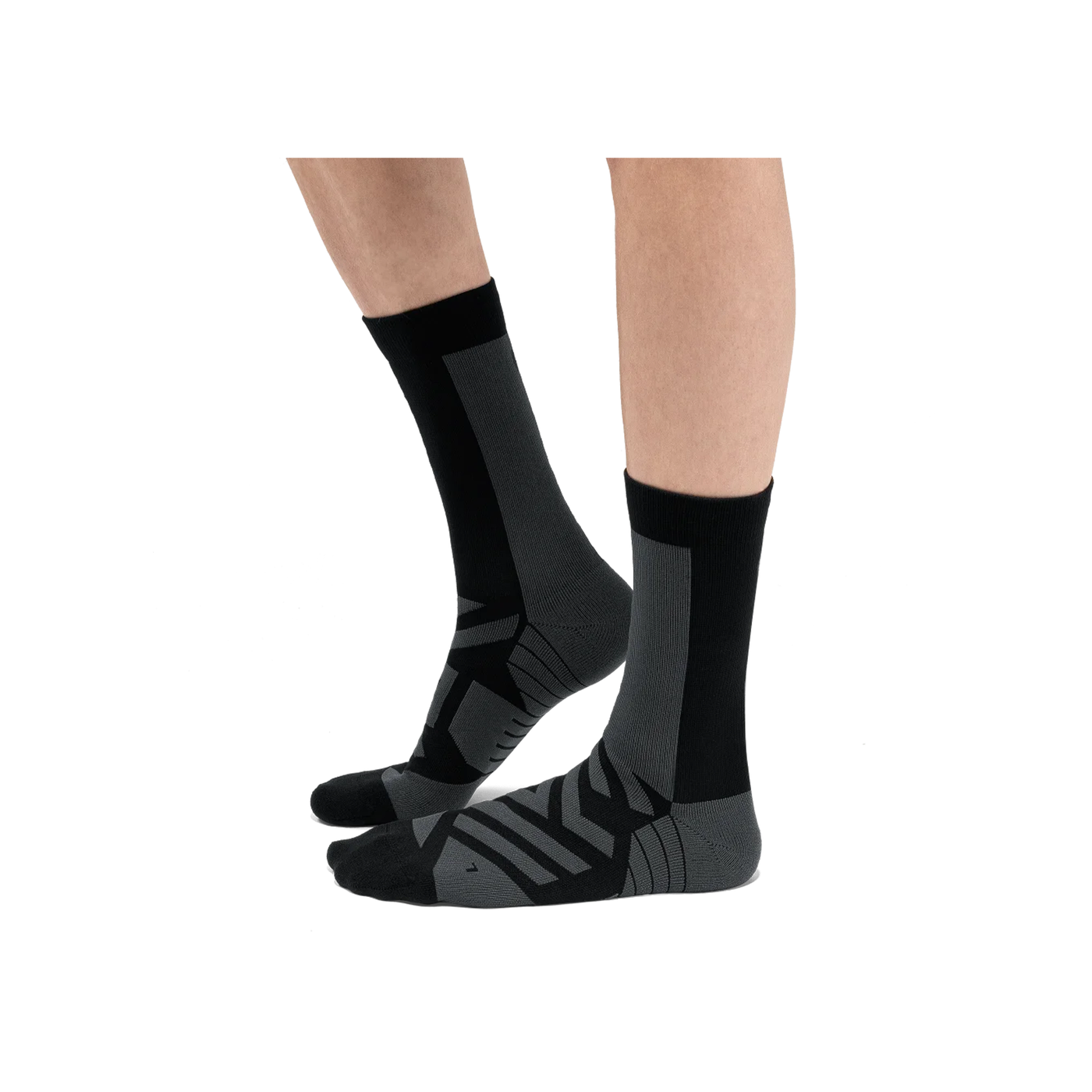 On Performance High Sock Mens - Black/Shadow