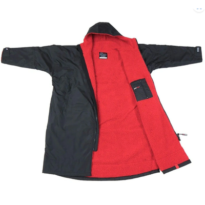 Dryrobe Advance Long Sleeve - Black/Red