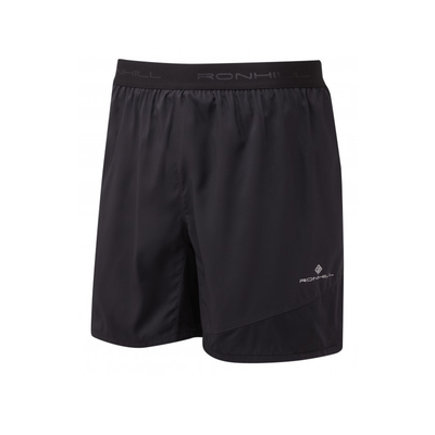 RonHill Mens Tech Revive 5'' Shorts - All Black