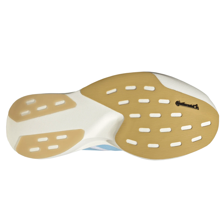 Adidas Womens Adizero Evo SL Woven - Footwear White/Clear Blue/Matte Gold - Neutral - SS26