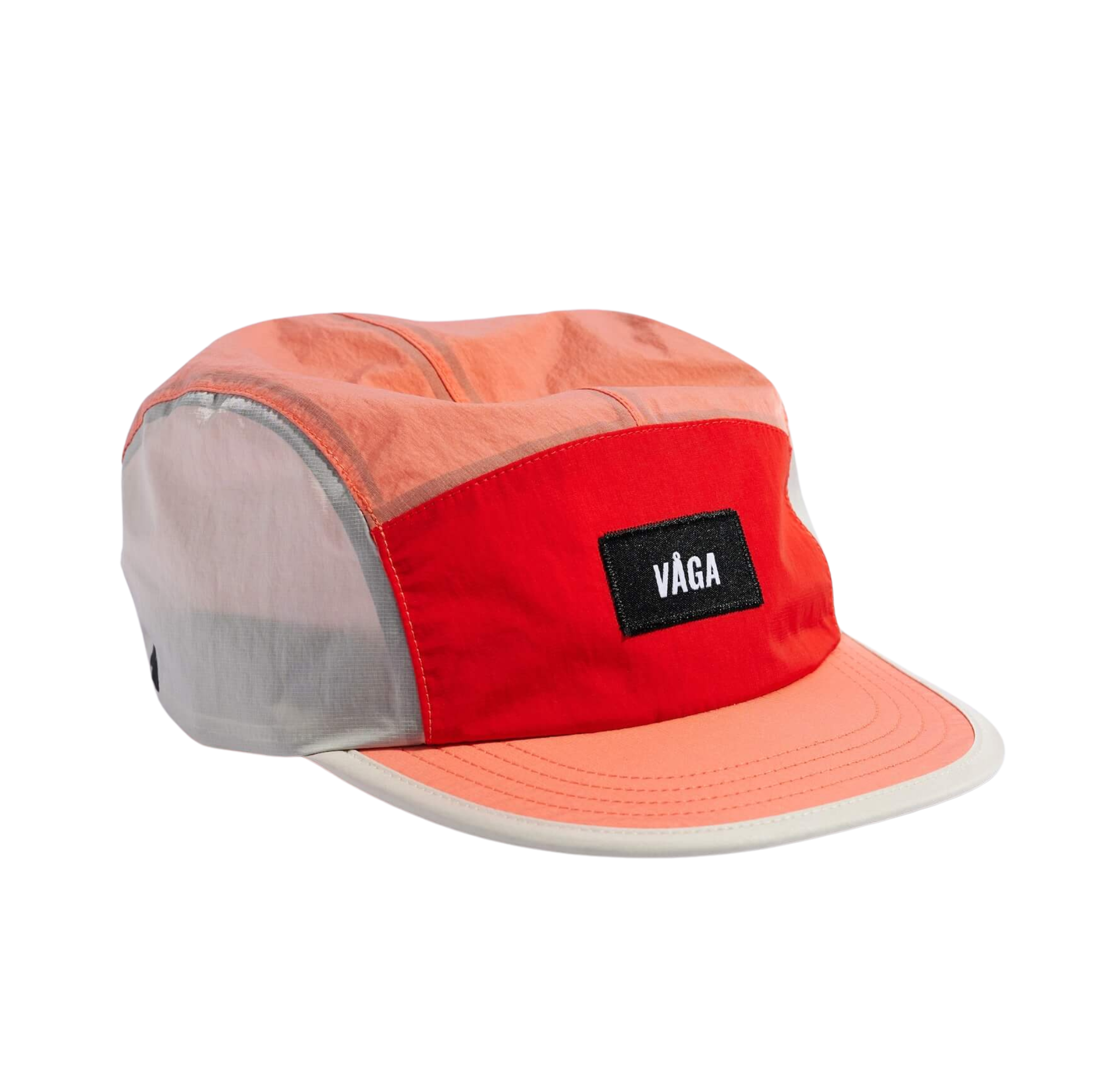 Vaga Pacer Cap - Flame Red/Coral/Dust Grey - SS26