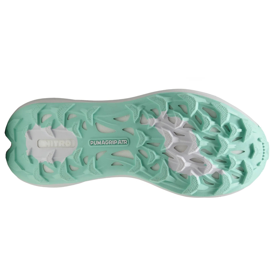 Puma Womens Voyage NITRO 4 - Feather Gray/Mint Melt/Puma Silver - Trail - AW25