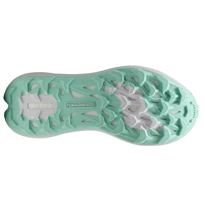 Puma Womens Voyage NITRO 4 - Feather Gray/Mint Melt/Puma Silver - Trail - AW25