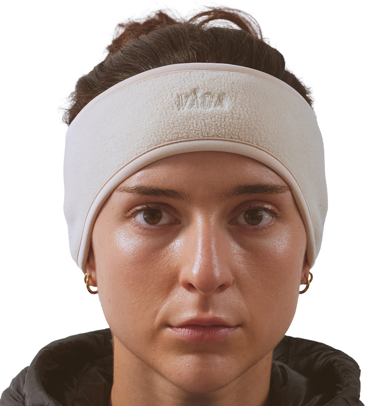 Vaga Fleece Headband - Ecru - AW26
