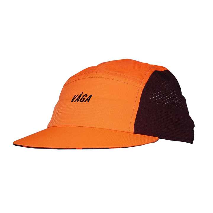 Casquette Vaga Feather Racing - Orange Fluo/Prune - AW25
