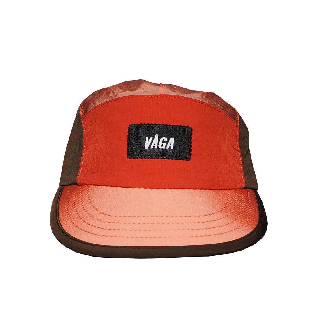 Vaga Pacer Cap – Flammenrot/Korallenbraun – AW25