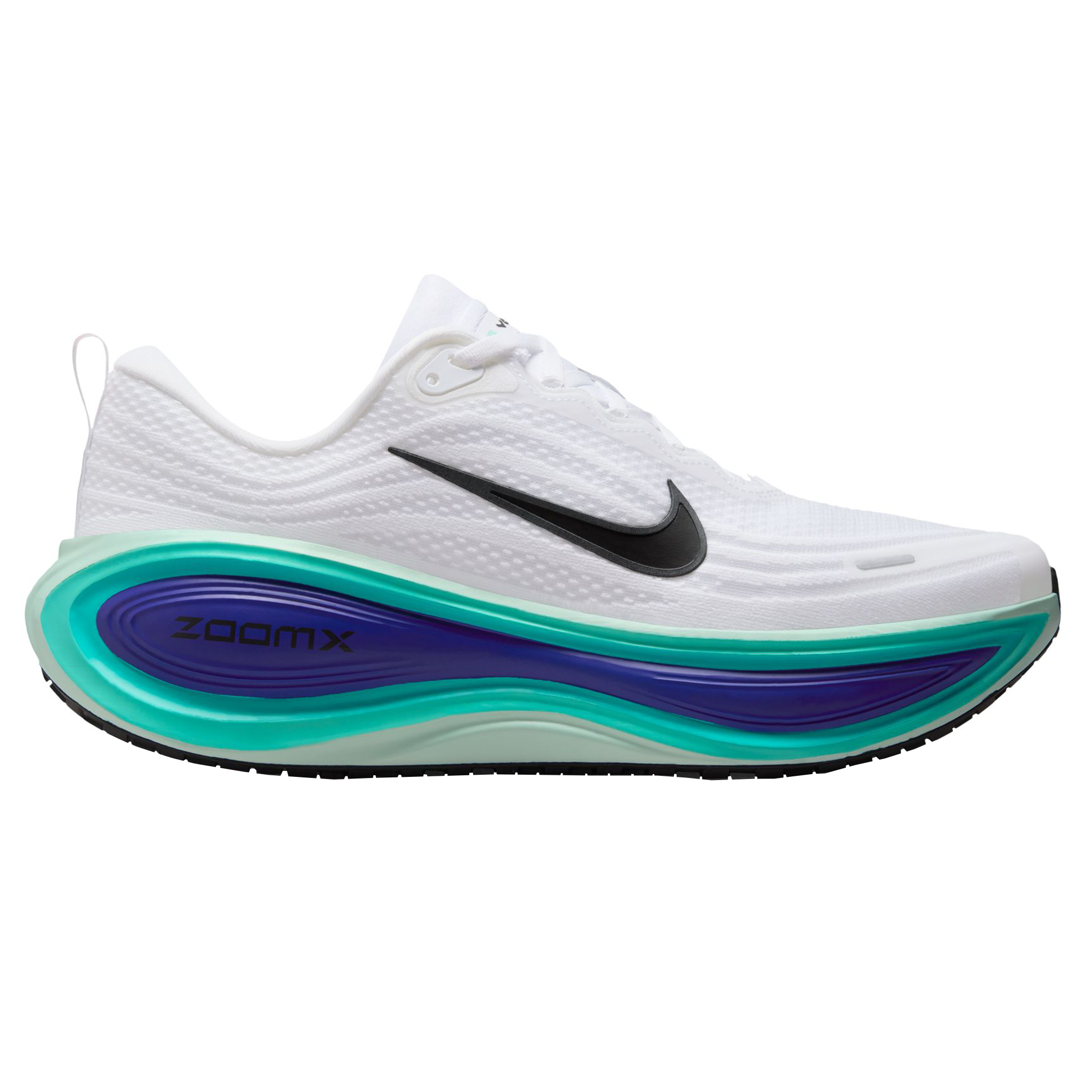 Nike Mens Vomero Plus - White/Black/Bright Concord/Hyper Turquoise - Neutral - HO25