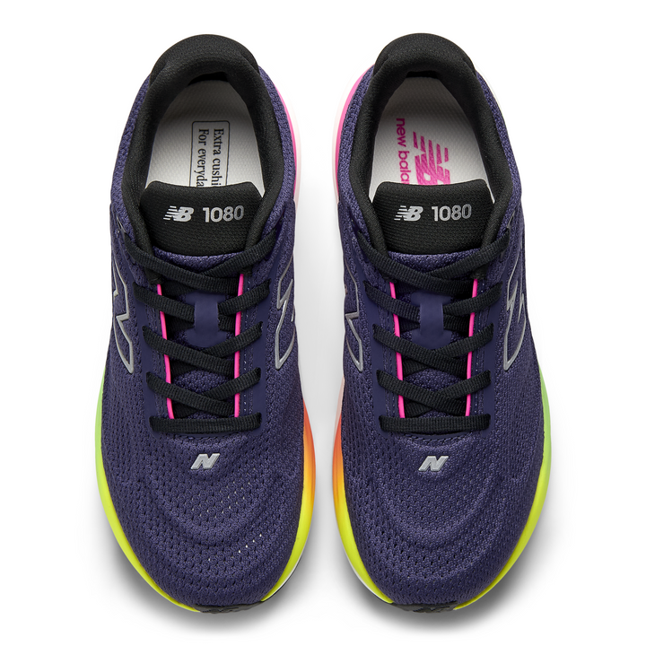 New Balance Womens 1080V15 - Boysenberry/Alkaline Green - Neutral - SS26