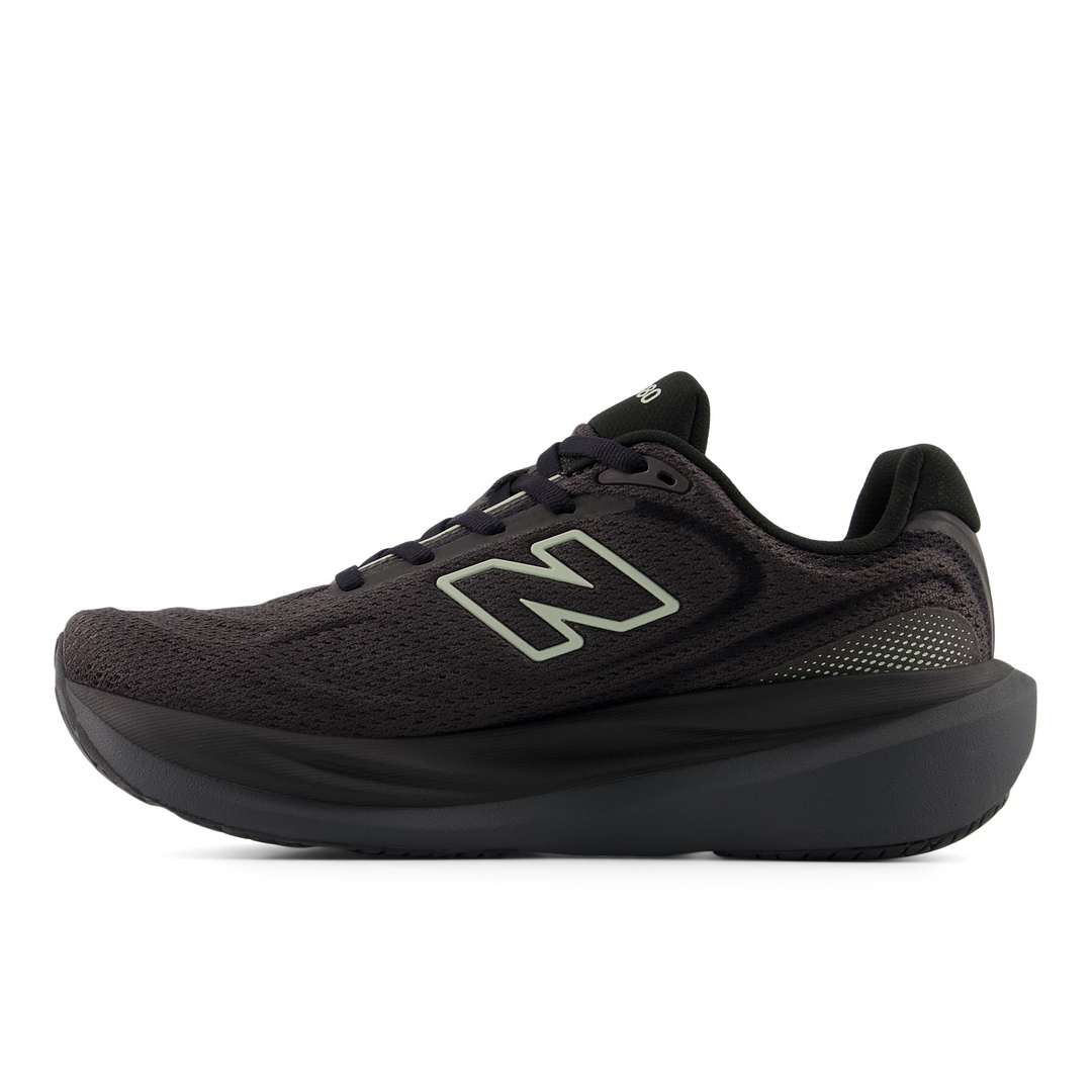 New Balance Womens 1080V15 - Black/Olivine/Faded Black - Neutral - SS26