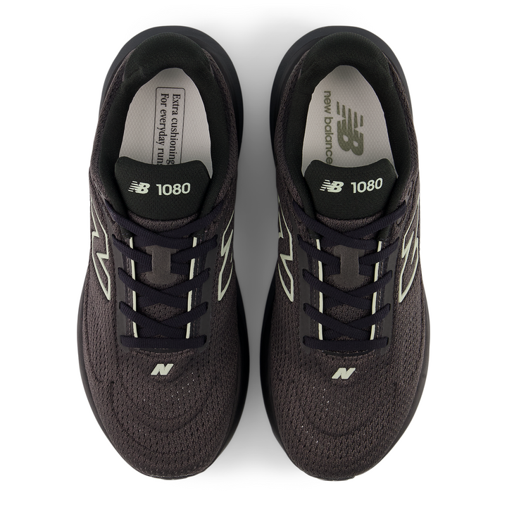 New Balance Womens 1080V15 - Black/Olivine/Faded Black - Neutral - SS26