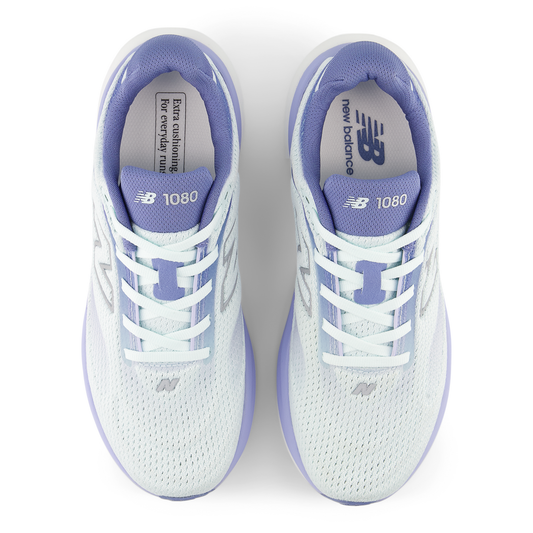 New Balance Womens 1080V15 - Glint Blue/Silver Metallic/Fairweather Blue - Neutral - SS26
