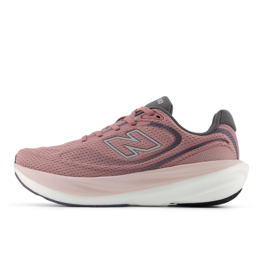 New Balance Womens 1080V15 - Rosewood/Silver Metallic/Neptune Grey - Neutral - SS26