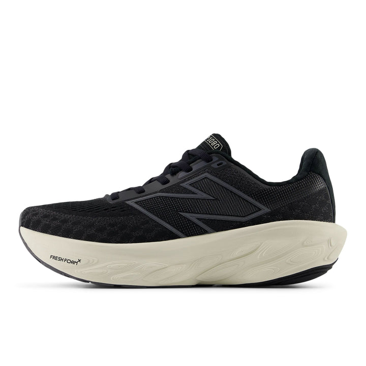 New Balance Womens 1080V14 - Black/Phantom/Sea Salt - Neutral - SS25