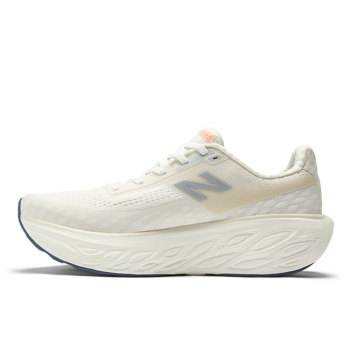 New Balance Womens 1080V14 - Sea Salt/Vintage Indigo/Hot Mango - Neutral - SS25