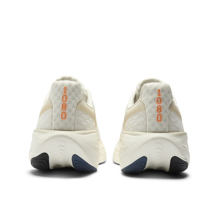 New Balance Womens 1080V14 - Sea Salt/Vintage Indigo/Hot Mango - Neutral - SS25