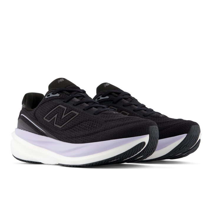 New Balance Womens 1080V15 - Black/Smoked Violet - Neutral - AW26