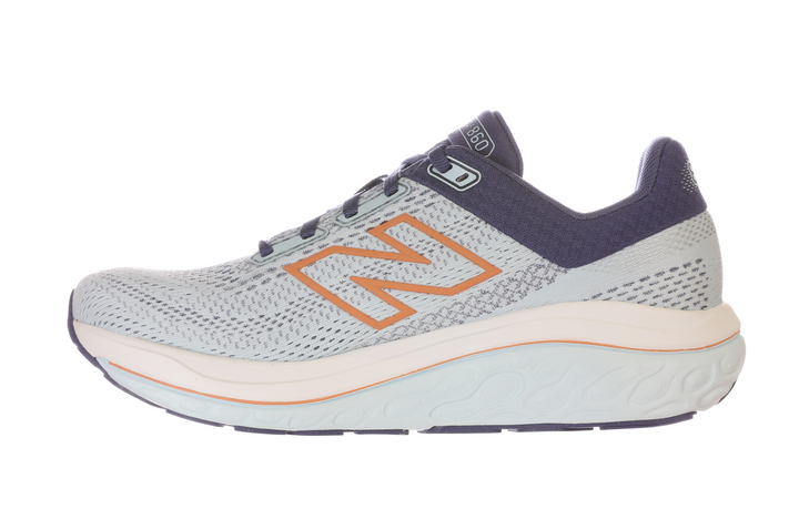 New Balance Womens 860v14 Wide - D Width - Frosted Glass/Dream State/Peach Nectar - Stability - AW25