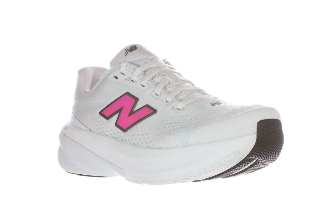 New Balance Damen 860v15 – Weiß/Pink Heat/Glint Blue – Stabilität – SS26