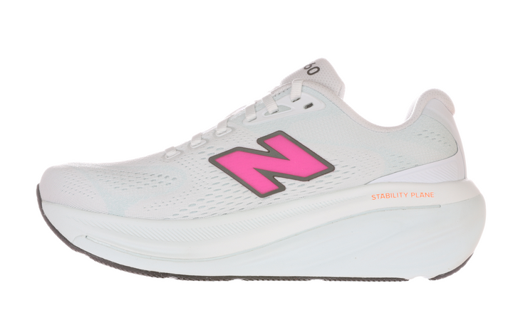 New Balance Damen 860v15 – Weiß/Pink Heat/Glint Blue – Stabilität – SS26