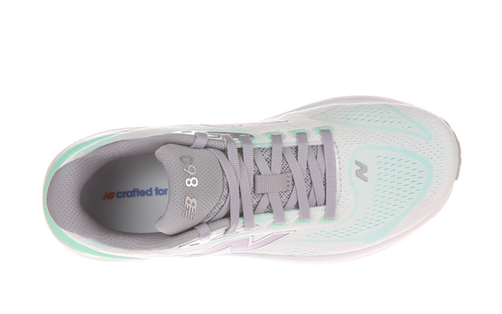 New Balance Womens 860v15 - Bright Mint/White - Stability - AW26