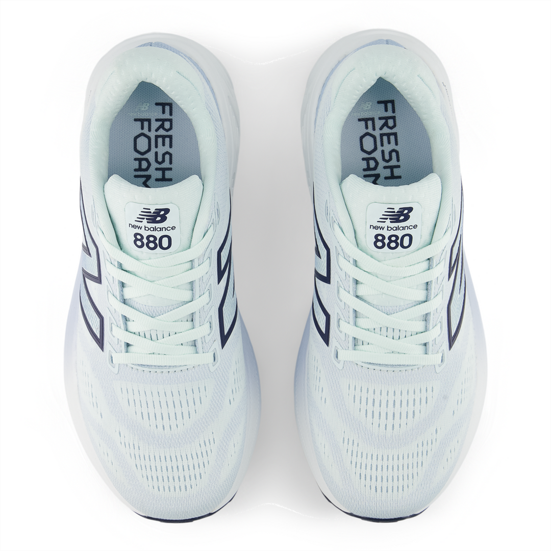 New Balance Womens 880V15 Wide - D Width - Glint Blue/NB Navy - Neutral - SS26