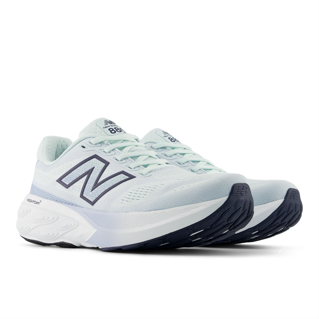 New Balance Womens 880V15 Wide - D Width - Glint Blue/NB Navy - Neutral - SS26