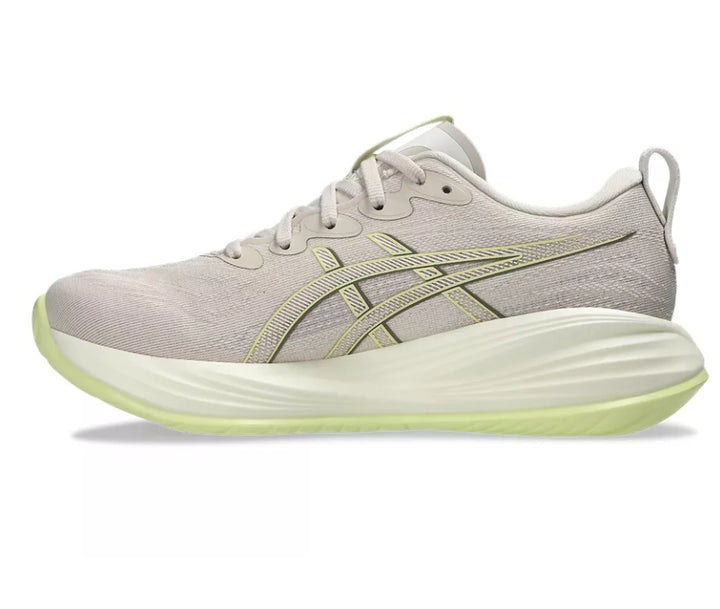 Asics Womens Gel Cumulus 27 - Mineral Beige/Huddle Yellow - Neutral - SS25