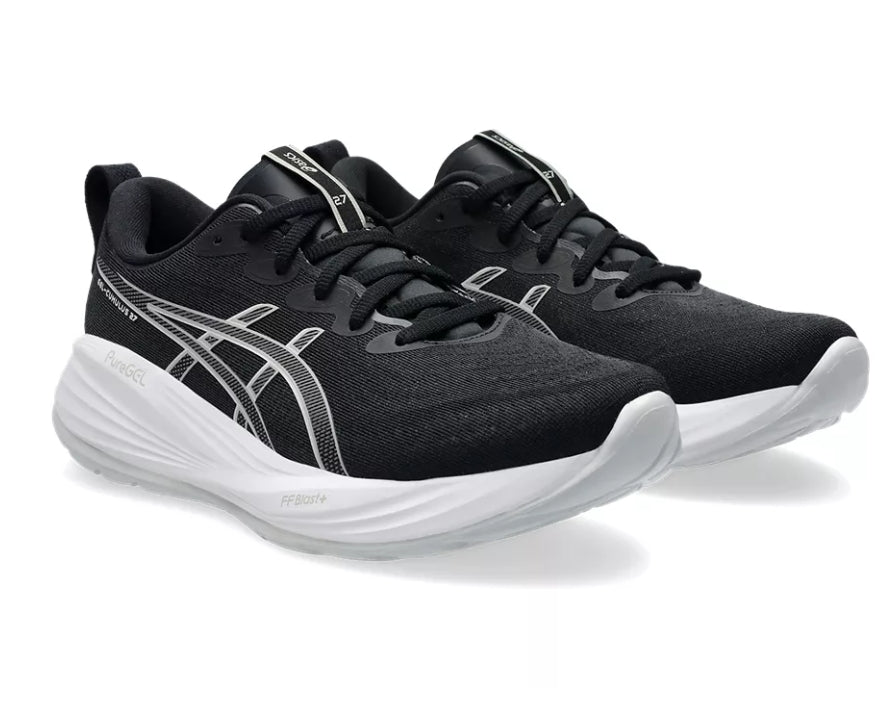 Asics Womens Gel Cumulus 27 - Black/Concrete - Neutral - SS25