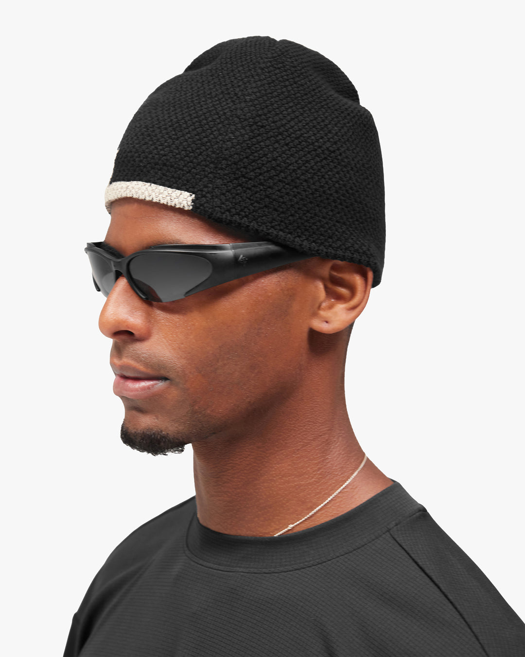 247 Represent Waffle Beanie - Jet Black - AW26