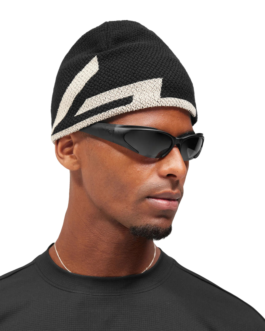 247 Represent Waffle Beanie - Jet Black - AW26