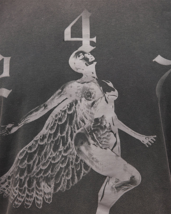 247 Represent Mens Angel Tee - Vintage Black - AW26